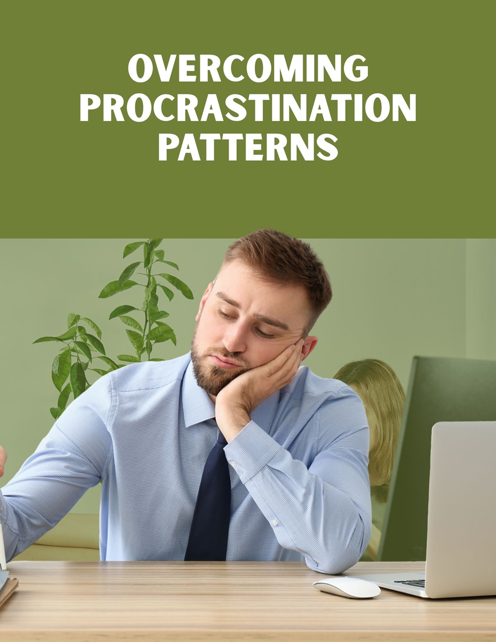 man trying to overcome procrastination